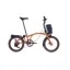 Brompton G Line Electric 4-Speed Folding Bike - Adventure Orange