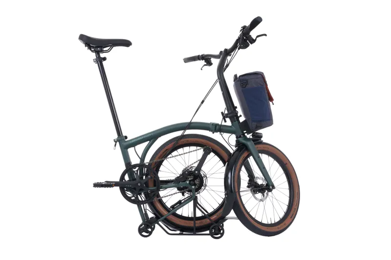 Brompton G Line Electric 4-Speed Folding Bike - Forest Green-3