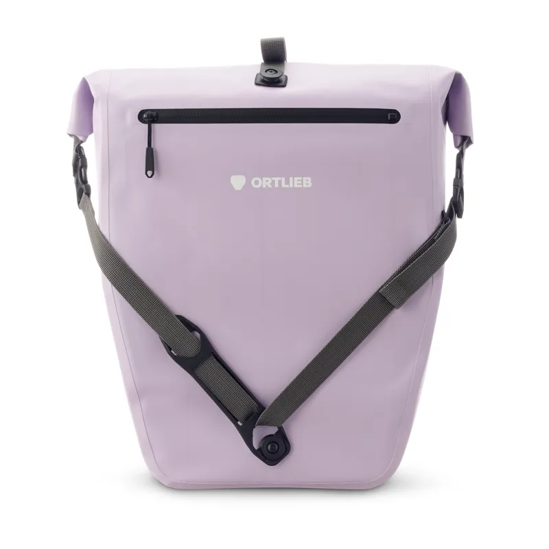 Ortlieb Back-Roller Zip Pocket TiDura Pannier Bag - 20 Litre - Lavender