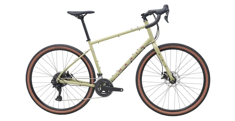 Marin Four Corners 2025 Gravel Road Bike - Tan/Maroon