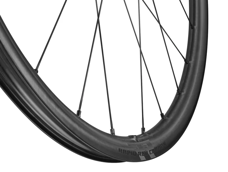Fulcrum Rapid Red Carbon Tubeless Ready Disc Brake Gravel Wheelset-3