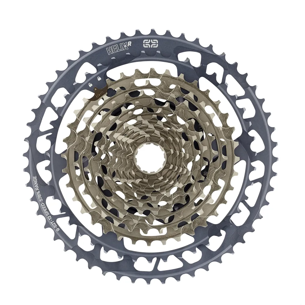uPRISE Bikes E*Thirteen E-Thirteen Helix Race 12 Speed Cassette - 9-52T - Grey | Price match, 365 day return s, 18-Month Warranty, Finance Available & Free UK Delivery