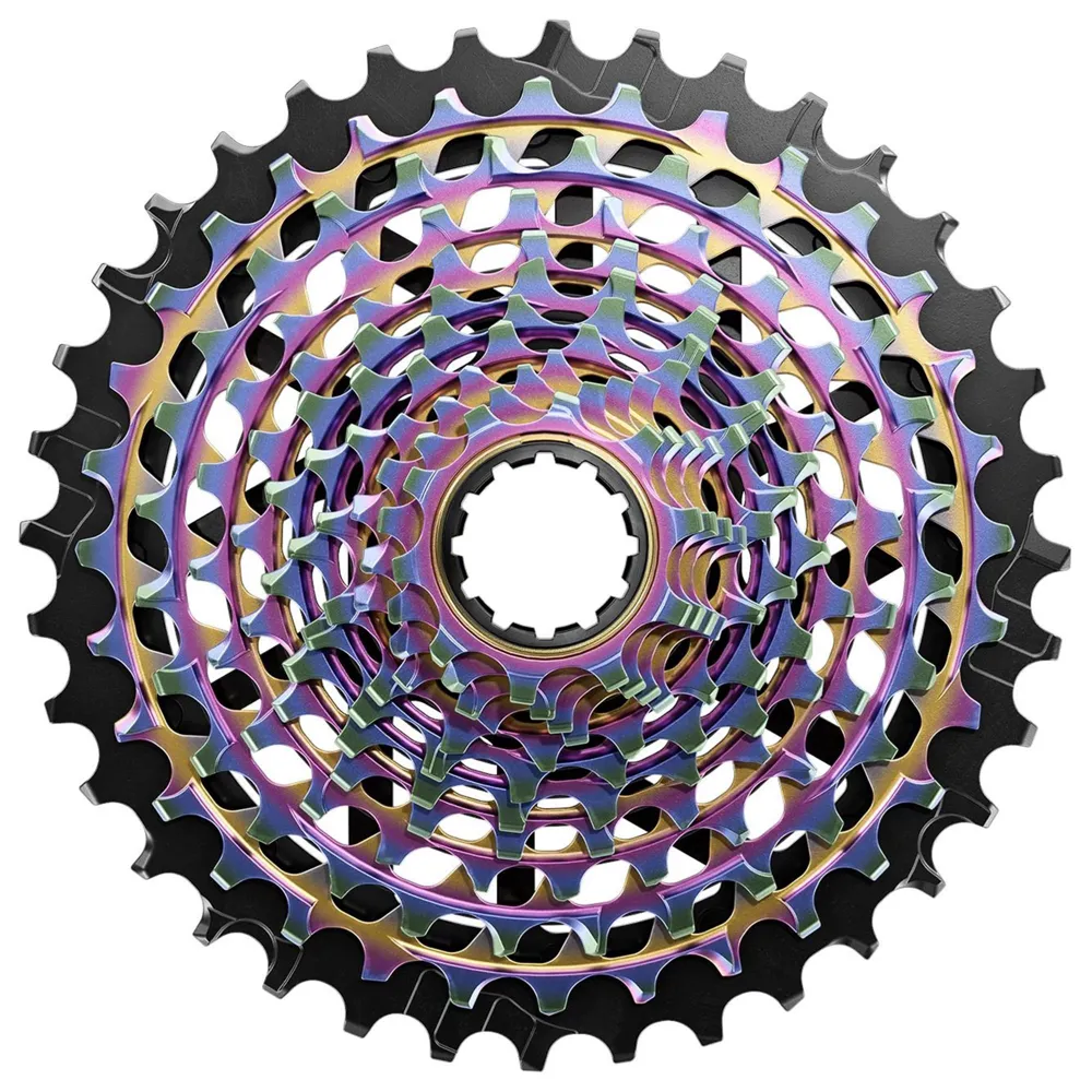 uPRISE Bikes Sram Red XG-1290 E1 12-Speed: Cassette - Rainbow | Price match, 365 day return s, 18-Month Warranty, Finance Available & Free UK Delivery