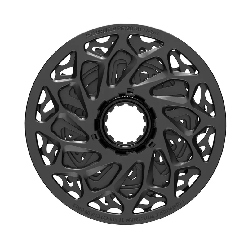 SRAM PG-720 Powerglide Downhill 7 Speed Cassette - Black-1