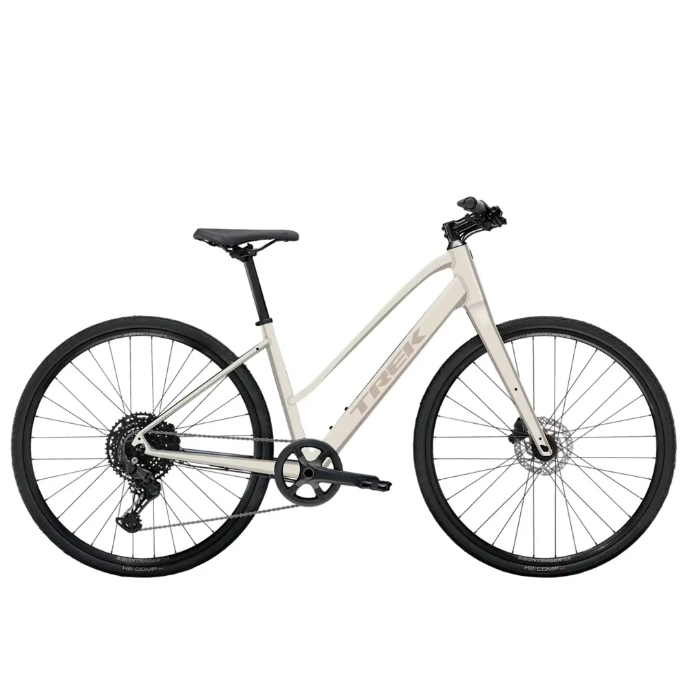 uPRISE Bikes Trek FX 1 Midstep 2026 Hybrid Bike - Era White | Price match, 365 day return s, 18-Month Warranty, Finance Available & Free UK Delivery