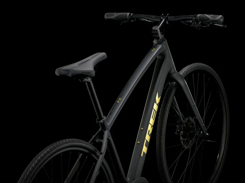 Trek FX 2 2025 Hybrid Bike - Matt Black-2