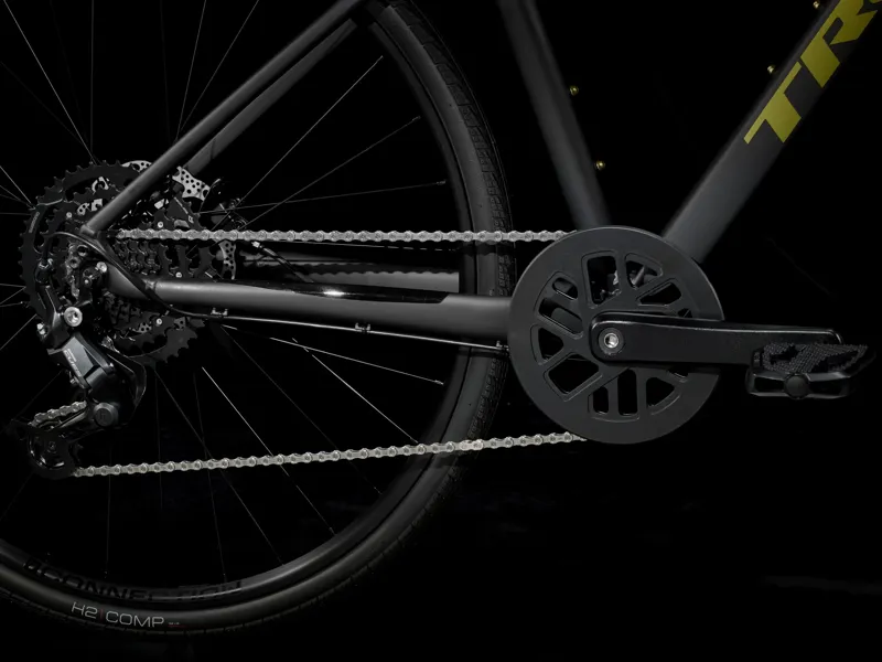 Trek FX 2 2025 Hybrid Bike - Matt Black-6