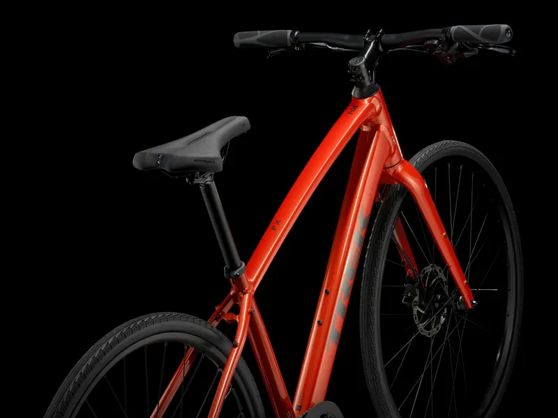 Trek FX 2 2025 Hybrid Bike - Lava Red-2