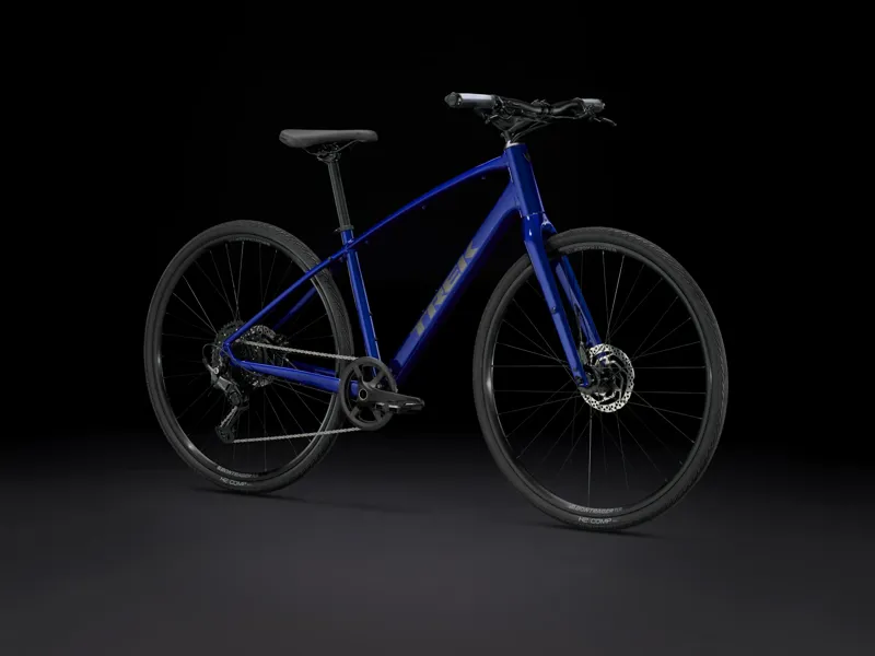 Trek FX 3 2025 Hybrid Bike - Hex Blue-1