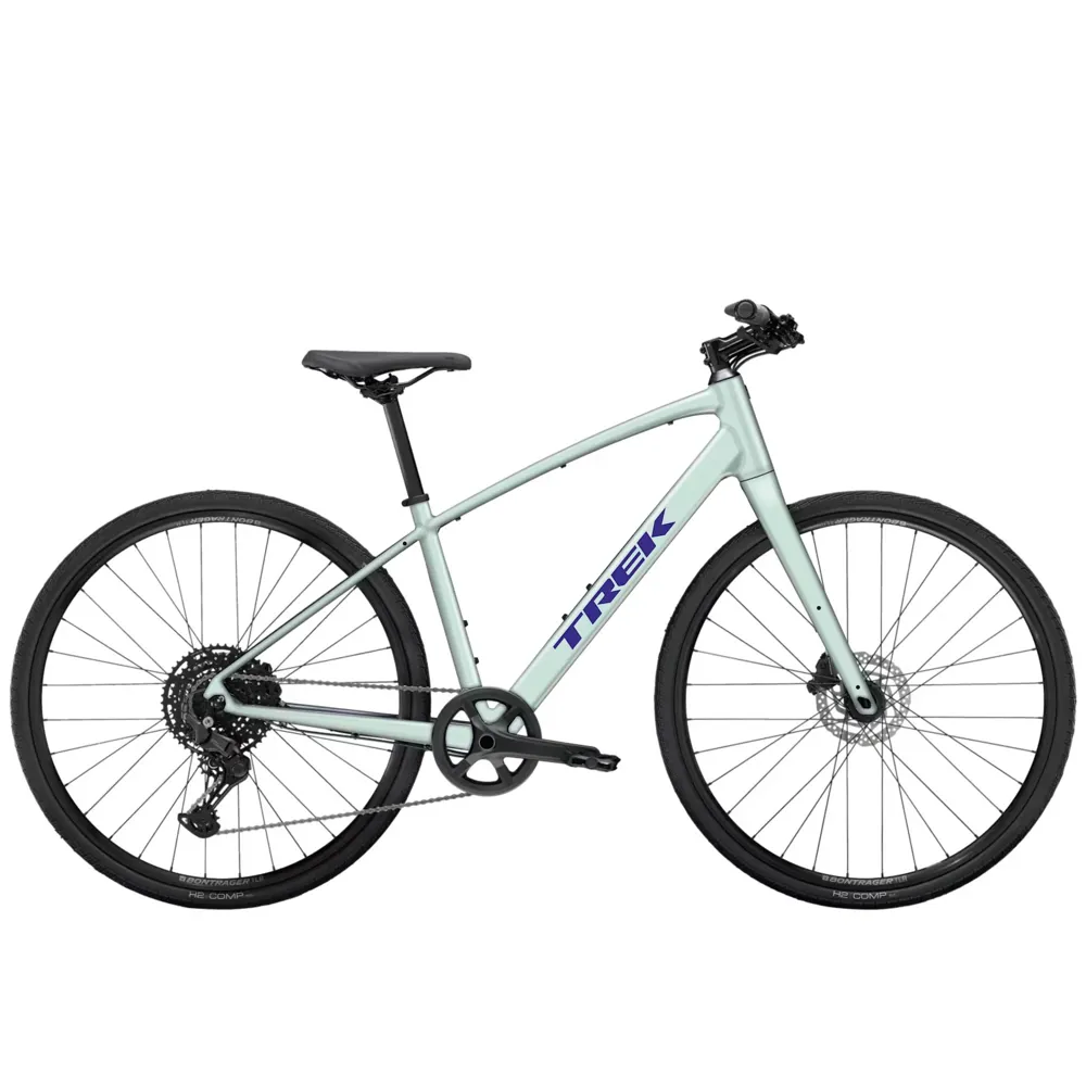 uPRISE Bikes Trek FX 3 Stepover 2026 Hybrid Bike - Magic Mint | Price match, 365 day return s, 18-Month Warranty, Finance Available & Free UK Delivery
