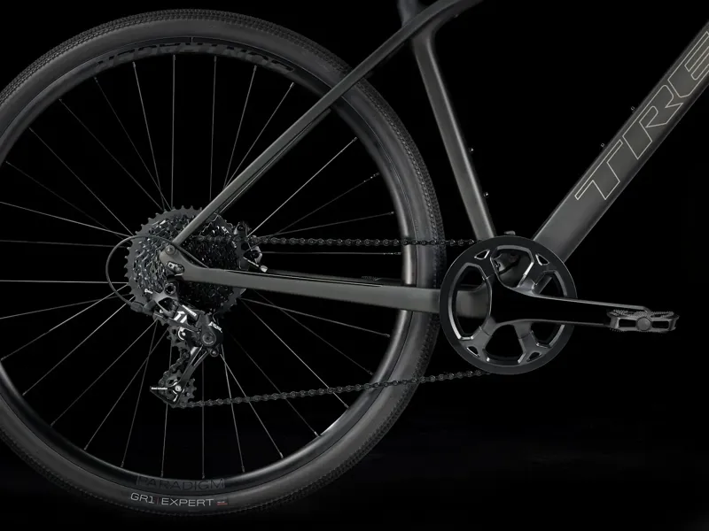 Trek FX Sport 5 2026 Carbon Hybrid Bike - Black Olive/Deep Smoke-4