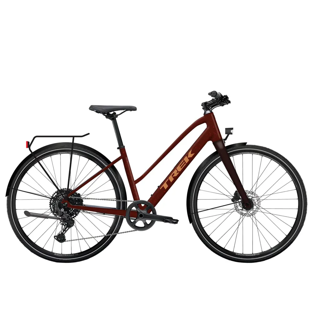 uPRISE Bikes Trek FX Sport Equipped Midstep 2026 Hybrid Bike - Cobra Blood | Price match, 365 day return s, 18-Month Warranty, Finance Available & Free UK Delivery