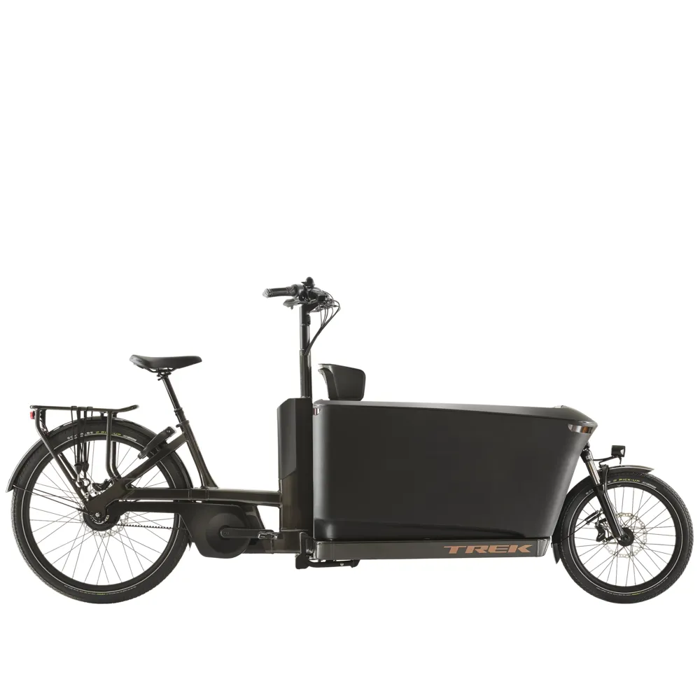 uPRISE Bikes Trek Fetch+ 4 750wh 2027 Electric Cargo Bike - Dnister Black | Price match, 365 day returns, 18-Month Warranty, Finance Available & Free UK Delivery