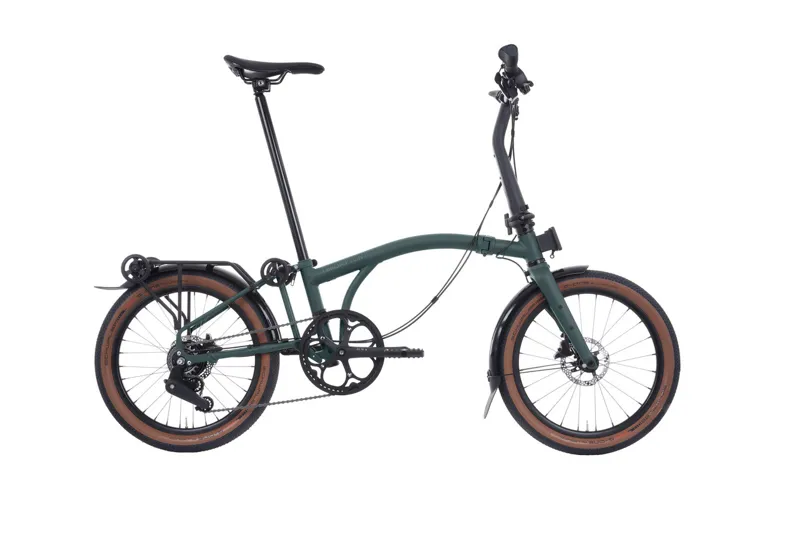 Brompton G Line 8 Speed SuperRoll+ 2027 Folding Bike - Forest Green