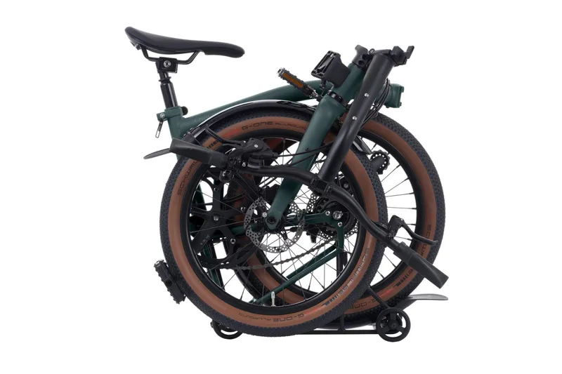 Brompton G Line 8 Speed SuperRoll+ 2027 Folding Bike - Forest Green-3
