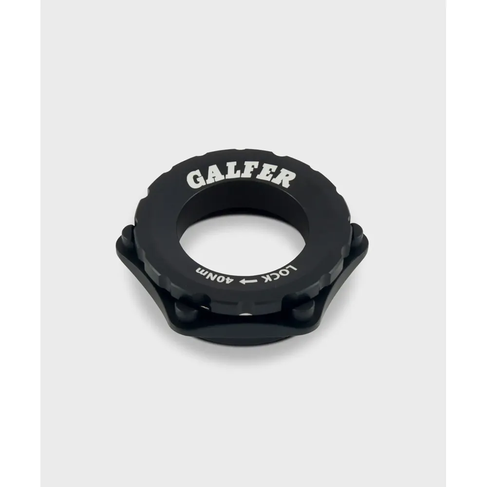 uPRISE Bikes Galfer Centerlock - 6-Bolt Universal Hub Adapter - Black | Price match, 365 day return s, 18-Month Warranty, Finance Available & Free UK Delivery