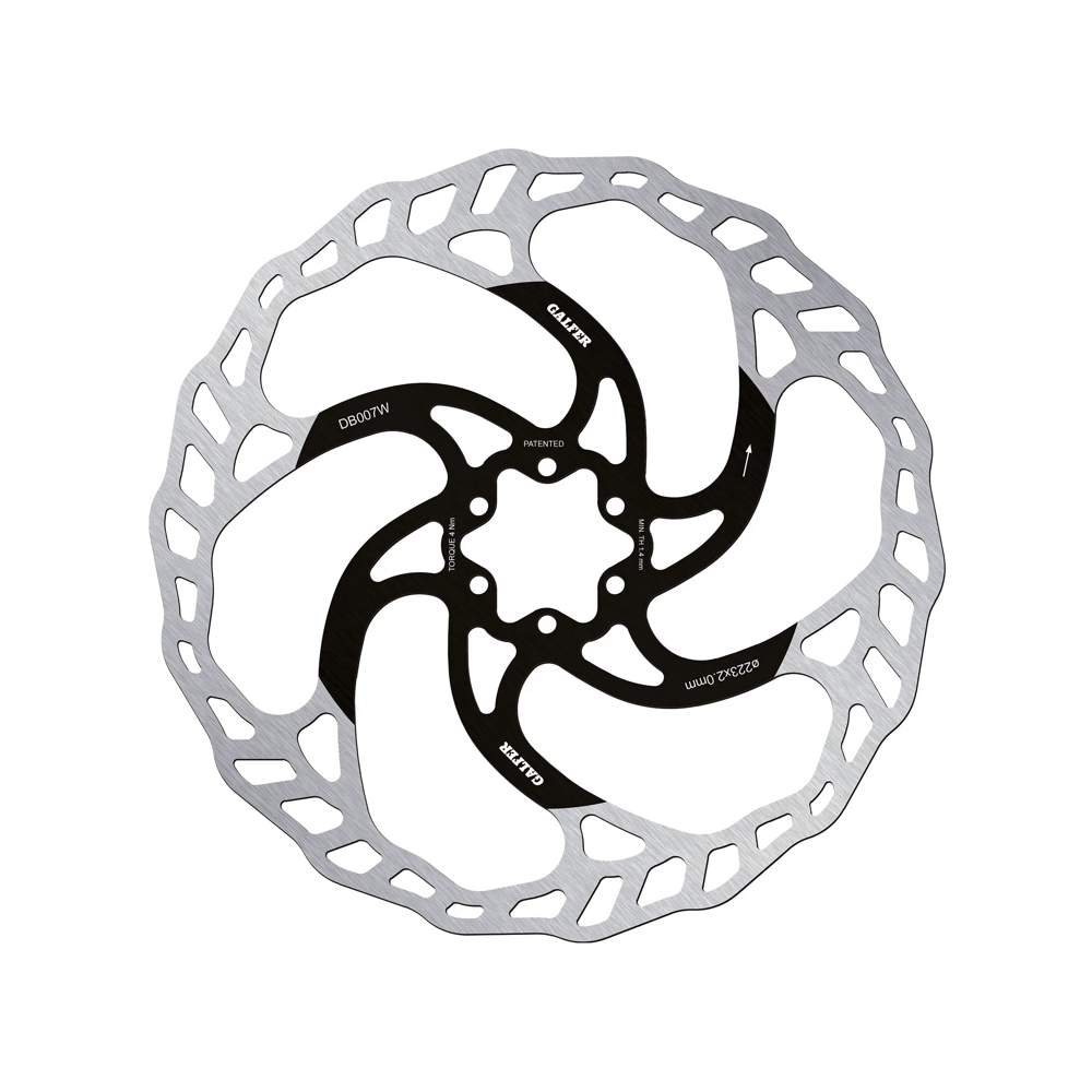 uPRISE Bikes Galfer Wave Disc Rotor - 6 Bolt - 223 x 2.00mm | Price match, 365 day return s, 18-Month Warranty, Finance Available & Free UK Delivery