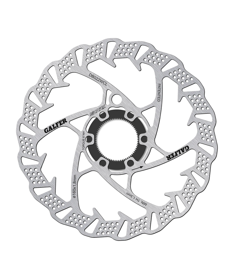 Galfer Shark Disc Rotor - Centerlock - 160 x 1.80mm