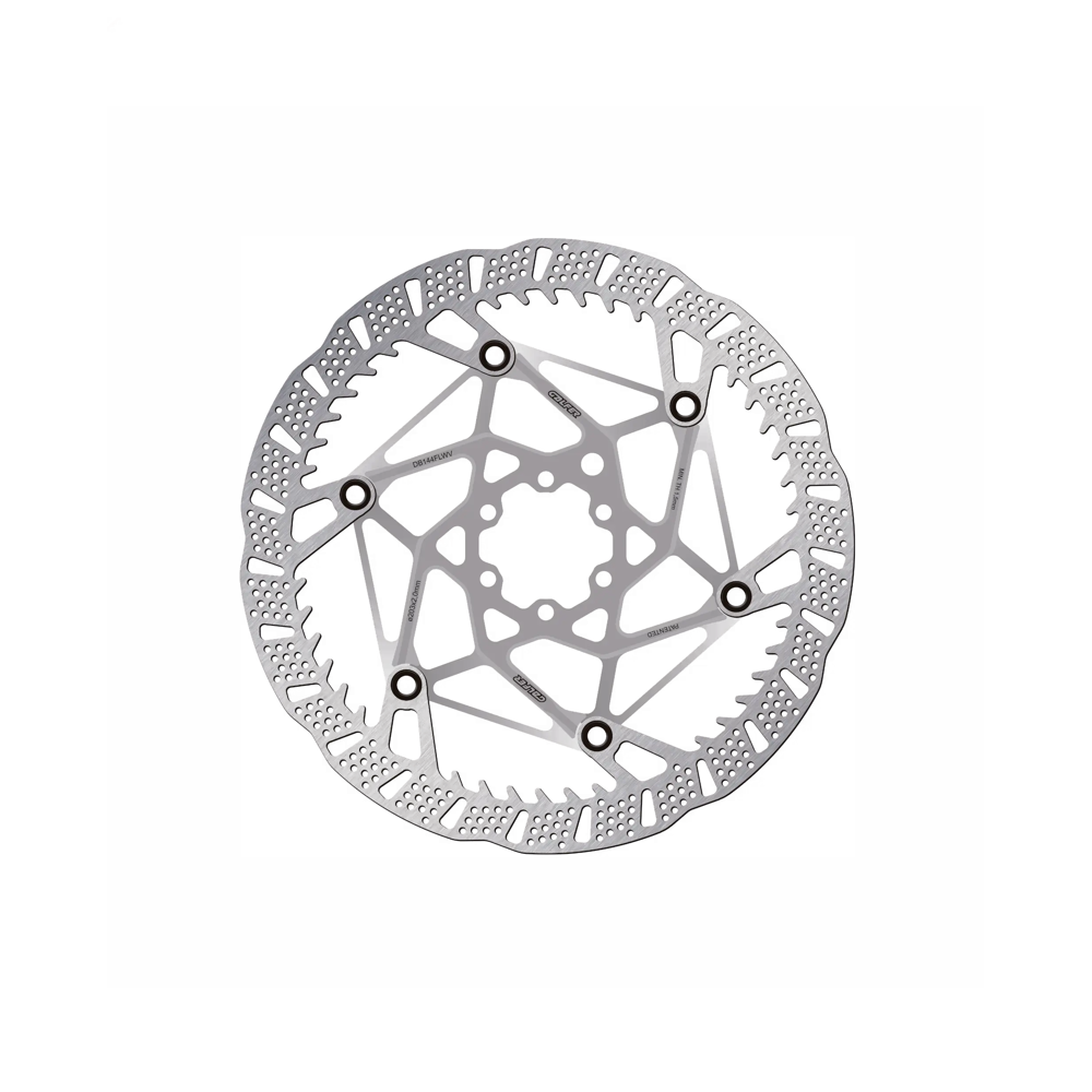 uPRISE Bikes Galfer Shark Evo 6 Bolt Bike Disc Rotor - Raw - 223 x 2.00mm | Price match, 365 day returns, 18-Month Warranty, Finance Available & Free UK Delivery