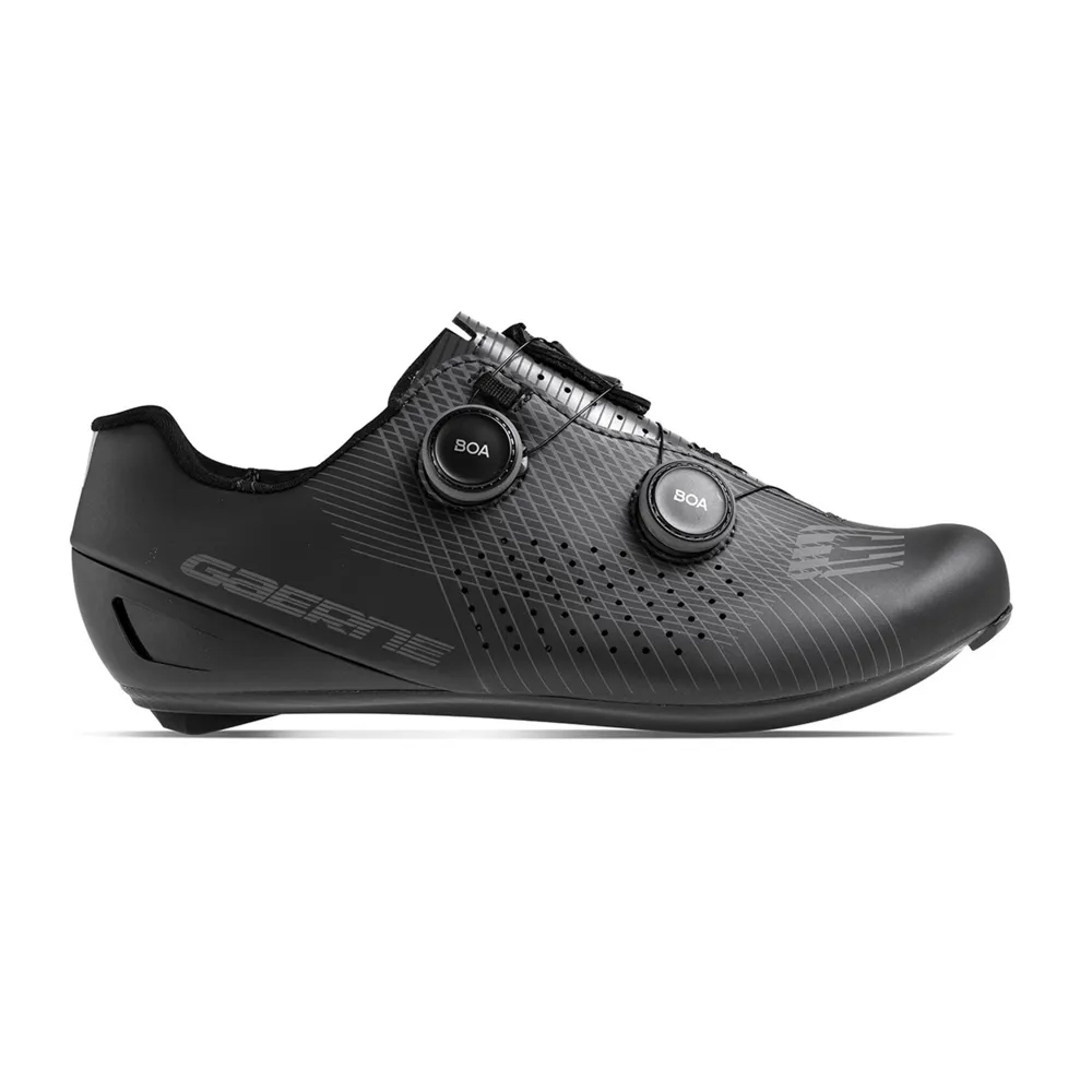 uPRISE Bikes Gaerne Carbon G Fuga Road Cycling Shoes - Black | Price match, 365 day return s, 18-Month Warranty, Finance Available & Free UK Delivery