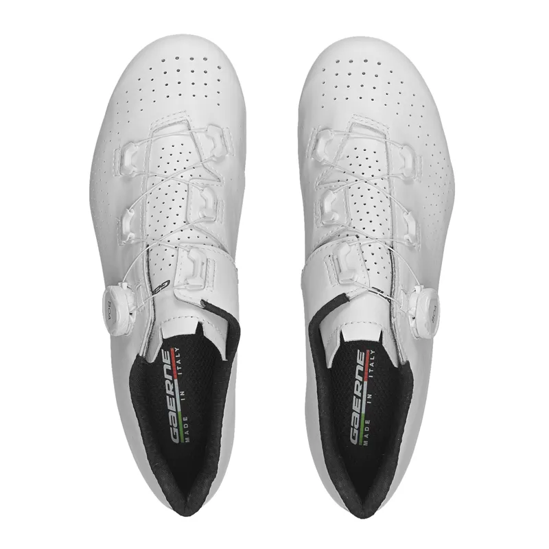 Gaerne Carbon Fulgor Road Cycling Shoes - White-7
