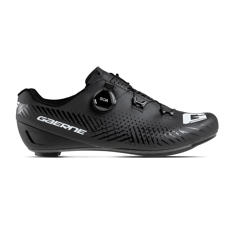 uPRISE Bikes Gaerne Carbon G Tuono Road Cycling Shoes - Matt Black | Price match, 365 day return s, 18-Month Warranty, Finance Available & Free UK Delivery