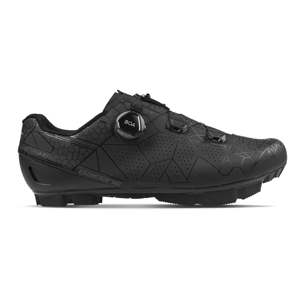 uPRISE Bikes Gaerne Edge MTB Cycling Shoes - Black | Price match, 365 day returns, 18-Month Warranty, Finance Available & Free UK Delivery