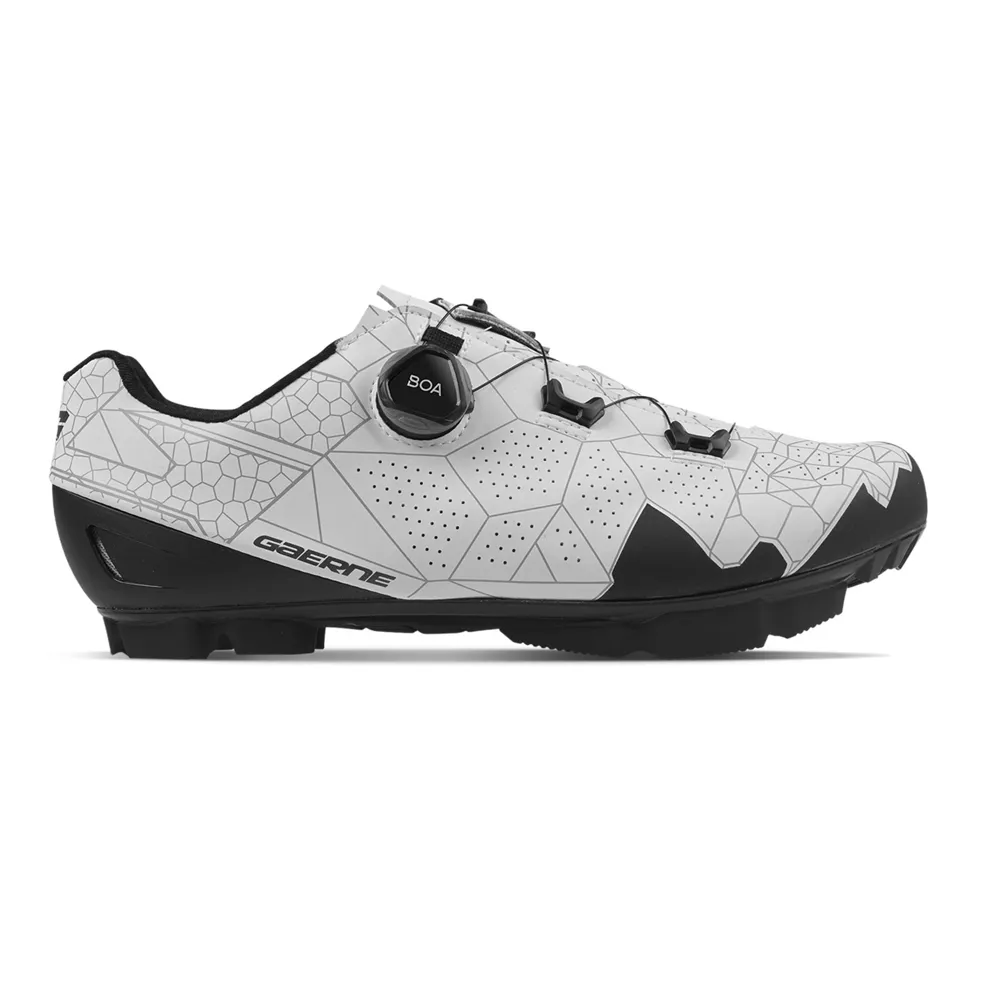uPRISE Bikes Gaerne Edge MTB Cycling Shoes - White | Price match, 365 day returns, 18-Month Warranty, Finance Available & Free UK Delivery