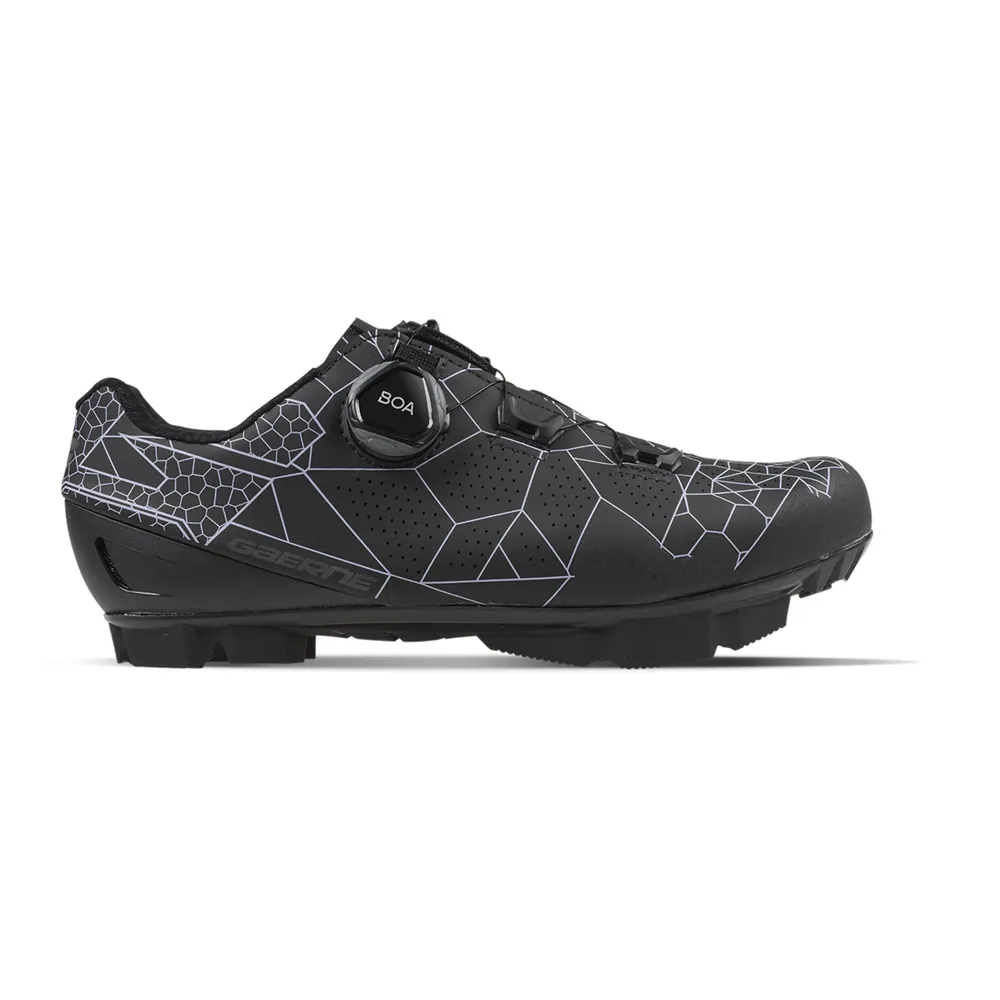 uPRISE Bikes Gaerne Edge Ladies MTB Cycling Shoes - Black/Lilla | Price match, 365 day returns, 18-Month Warranty, Finance Available & Free UK Delivery