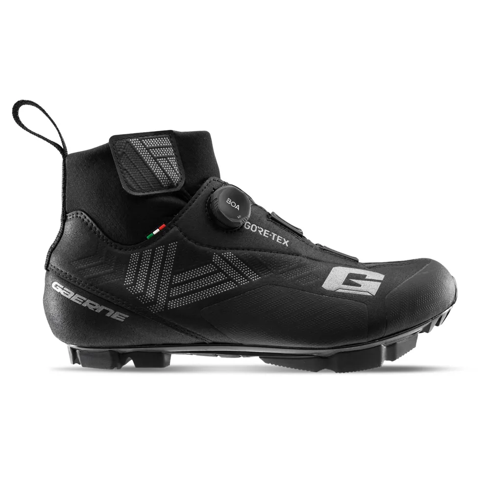 uPRISE Bikes Gaerne Ice Storm Gore-Tex MTB Cycling Shoes - Black | Price match, 365 day return s, 18-Month Warranty, Finance Available & Free UK Delivery