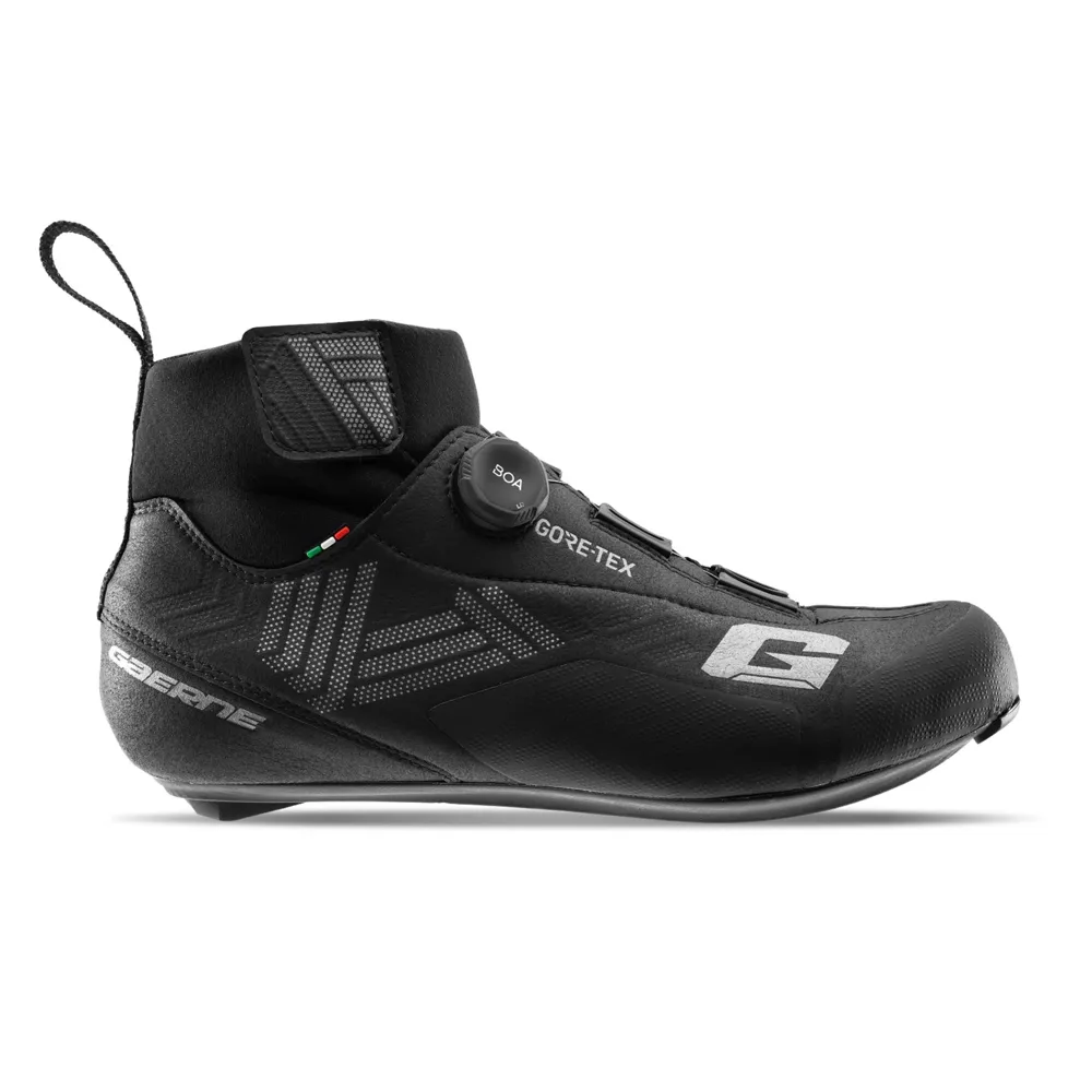 uPRISE Bikes Gaerne Ice Storm Gore-Tex Road Cycling Shoes - Black | Price match, 365 day return s, 18-Month Warranty, Finance Available & Free UK Delivery