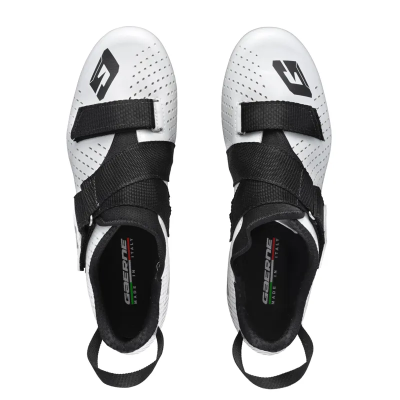 Gaerne G Iron Triathlon Cycling Shoes - White-1