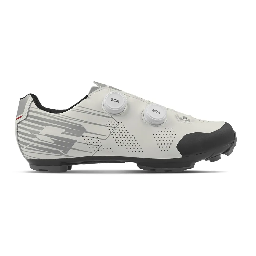 uPRISE Bikes Gaerne Obsidian Gravel Cycling Shoes - White | Price match, 365 day returns, 18-Month Warranty, Finance Available & Free UK Delivery