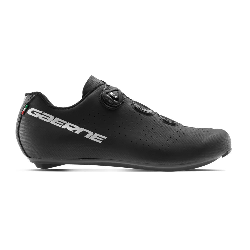 uPRISE Bikes Gaerne Sprint Road Cycling Shoes - Matt Black | Price match, 365 day return s, 18-Month Warranty, Finance Available & Free UK Delivery
