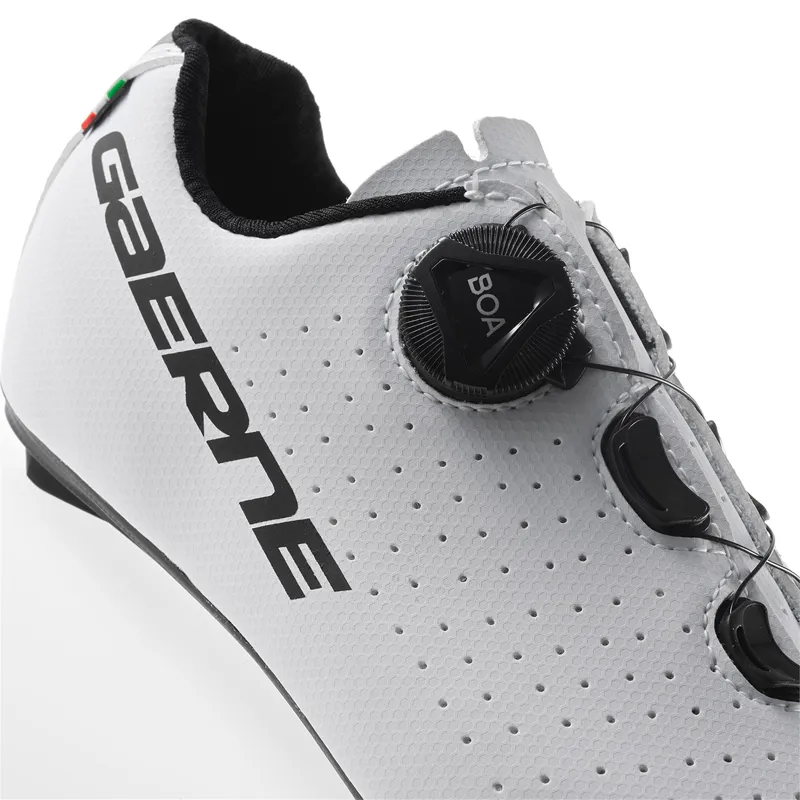 Gaerne Sprint Road Cycling Shoes - Matt White-2