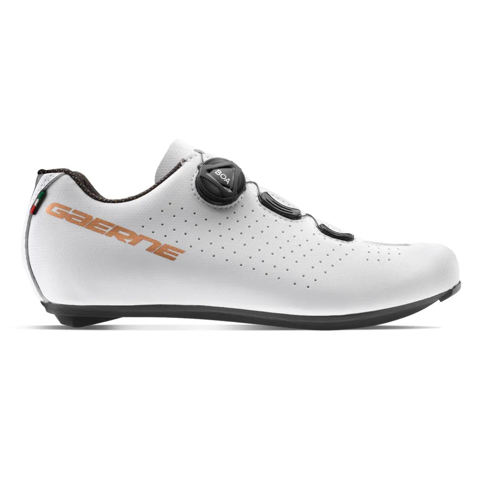 uPRISE Bikes Gaerne Sprint Ladies Road Cycling Shoes - Matt White | Price match, 365 day return s, 18-Month Warranty, Finance Available & Free UK Delivery