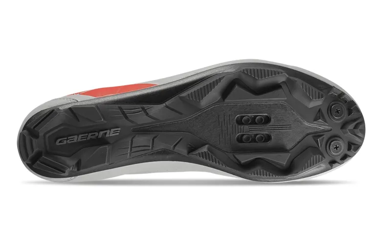Gaerne Trail Plus MTB Cycling Shoes - Grey/Red-2