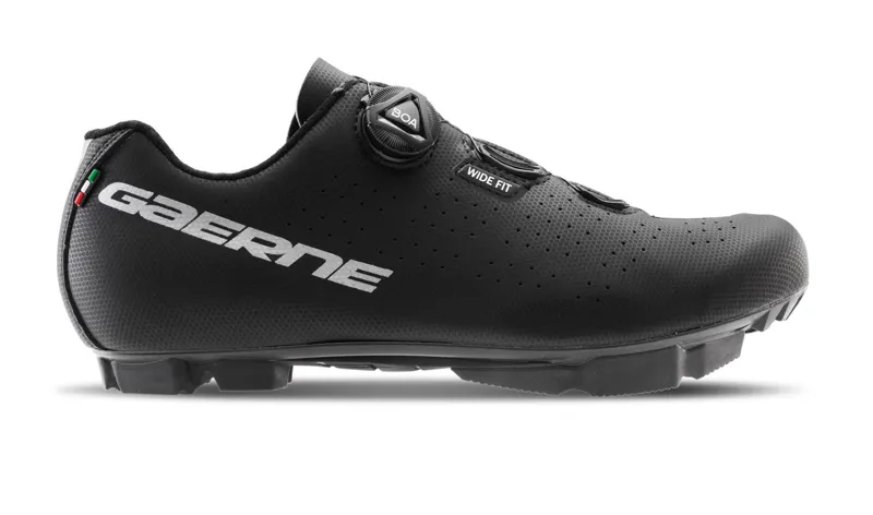 Gaerne Trail Wide MTB Cycling Shoes - Matt Black
