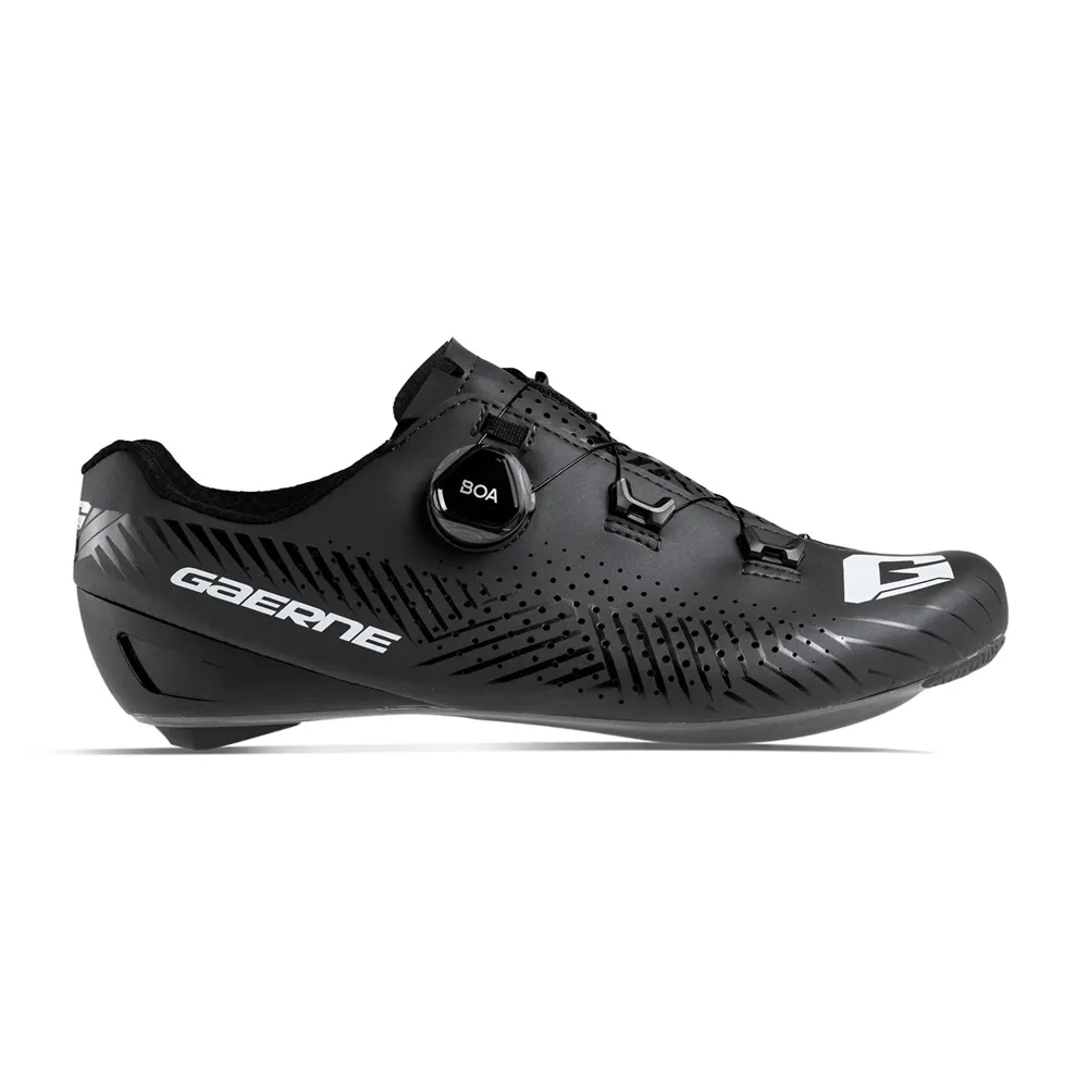 uPRISE Bikes Gaerne G Tuono Road Cycling Shoes - Matt Black | Price match, 365 day return s, 18-Month Warranty, Finance Available & Free UK Delivery