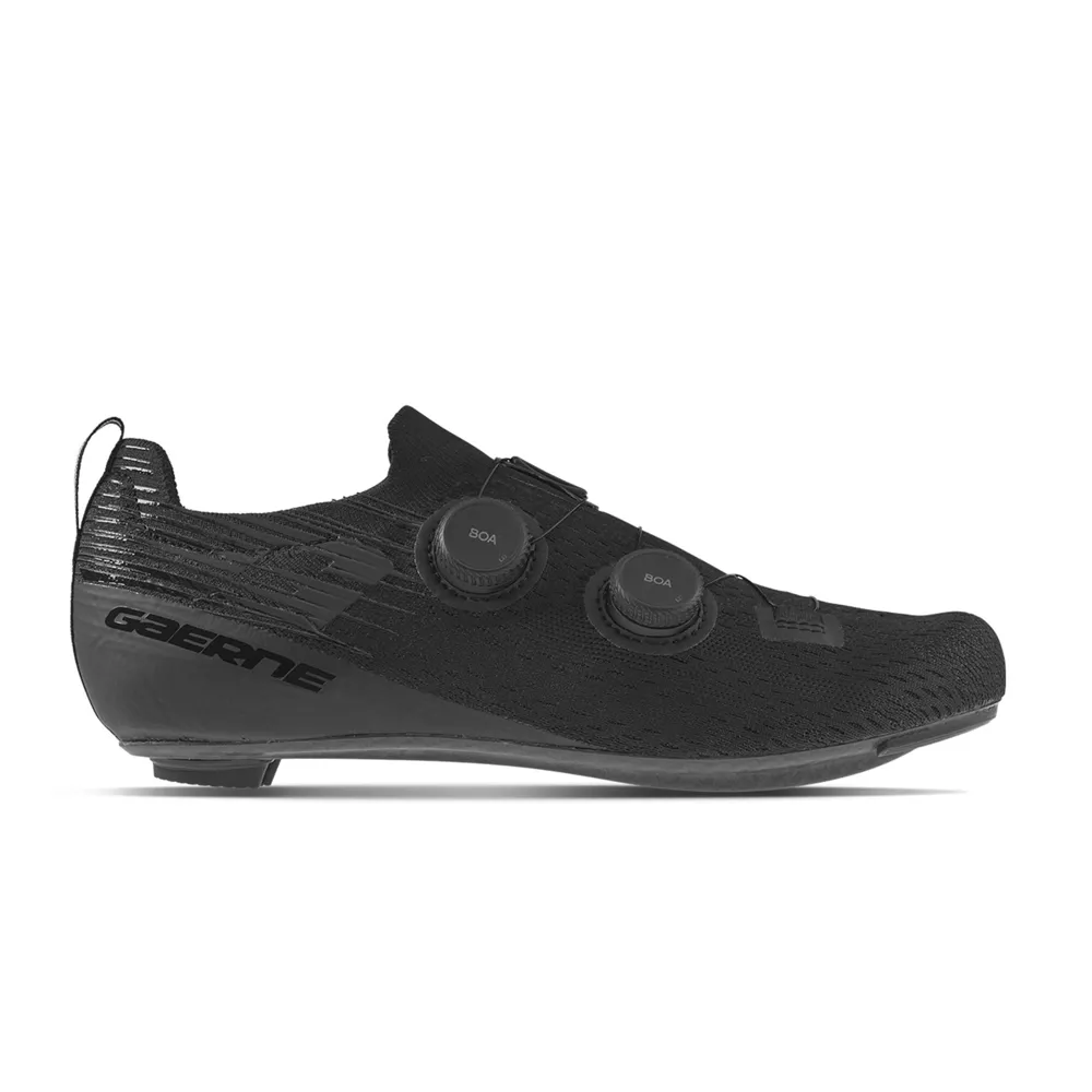 uPRISE Bikes Gaerne Zephyr Road Cycling Shoes - Black | Price match, 365 day returns, 18-Month Warranty, Finance Available & Free UK Delivery