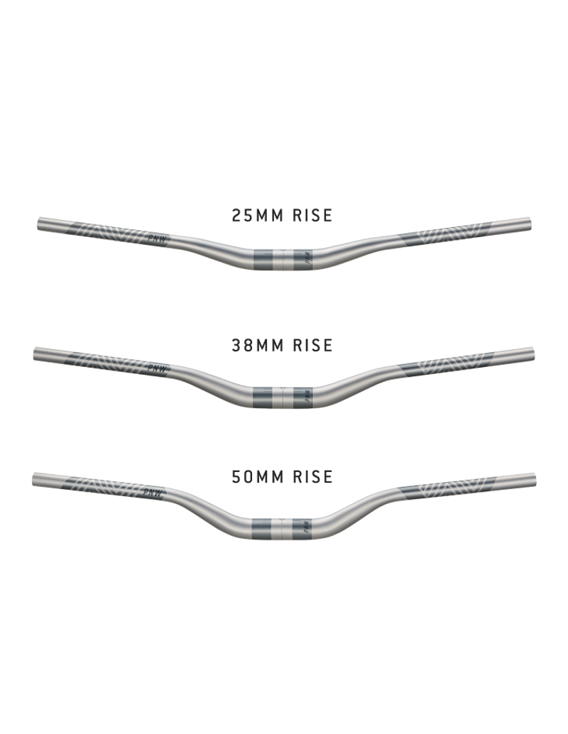 Pnw LTD Range Gen 4 MTB Wide Handlebar - Silver-6