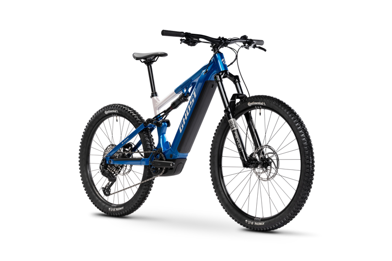 Ghost E-ASX Universal 2026 Electric Full Suspension MTB - Candy Blue-1