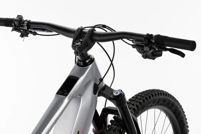 Ghost E-Riot CF Advanced 27.5/29er 2026 Electric MTB - Misty Grey/Red-6