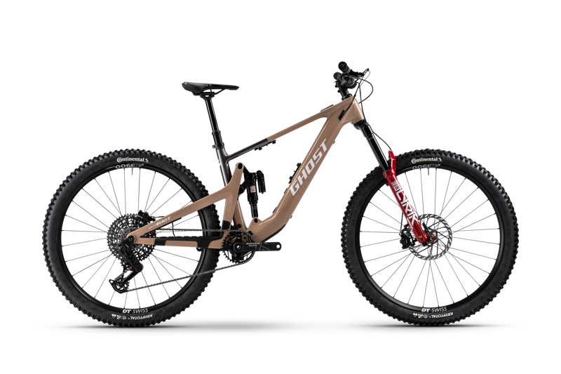 Ghost Path Riot CF Full Party 29er 2026 Electric Mountain Bike  - Dusty Rose