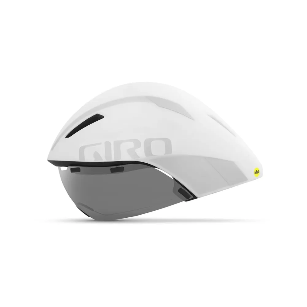 uPRISE Bikes Giro Aerohead MIPS Road Helmet - White/Silver | Price match, 365 day returns, 18-Month Warranty, Finance Available & Free UK Delivery