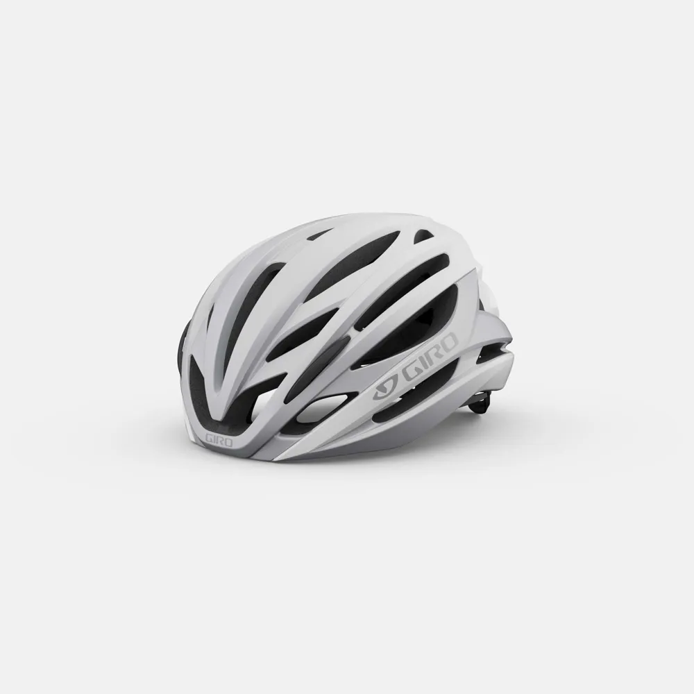 uPRISE Bikes Giro Syntax Mips Road Helmet -:Matt White/Silver | Price match, 365 day returns, 18-Month Warranty, Finance Available & Free UK Delivery