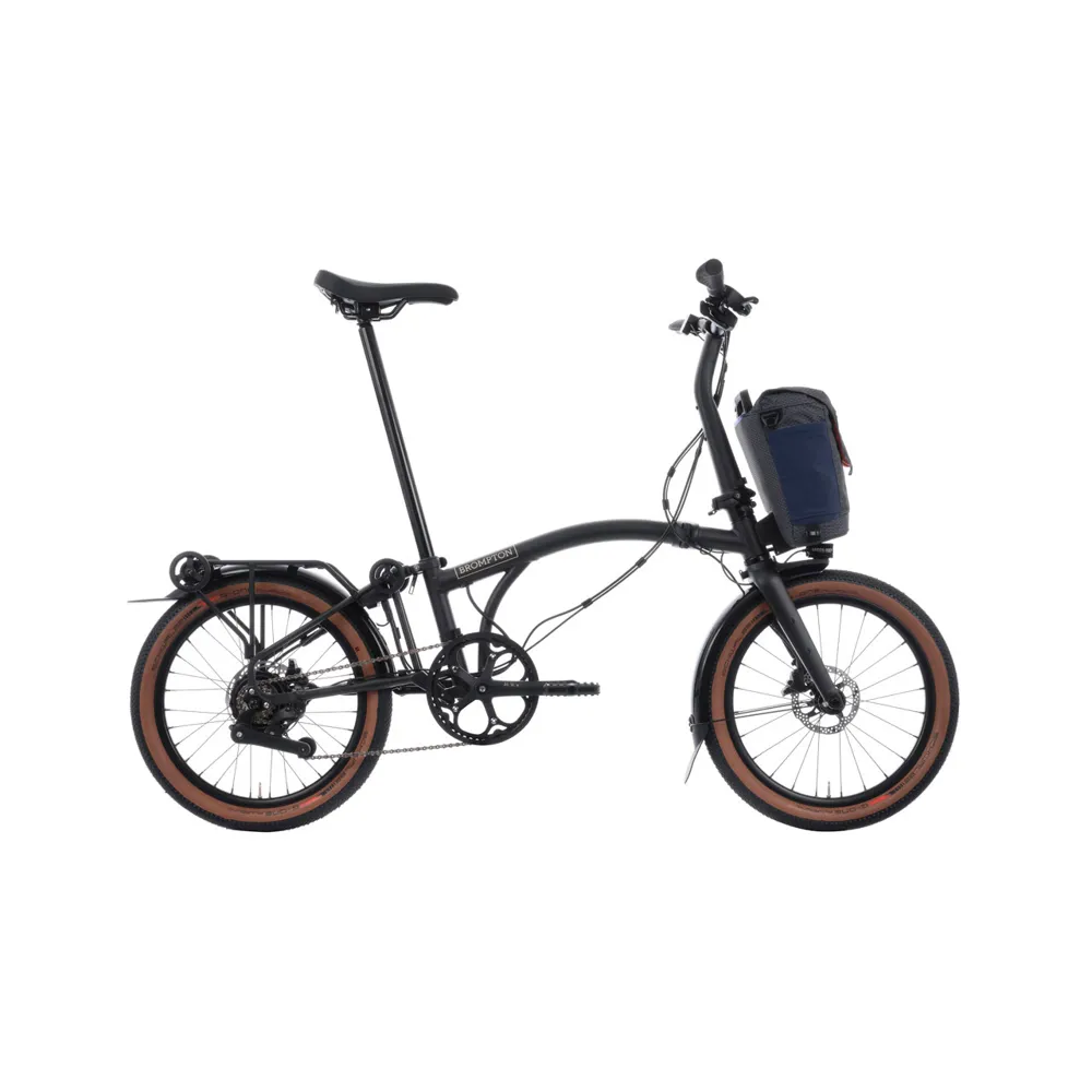 uPRISE Bikes Brompton G Line 4 Speed SuperRoll Bar Control 2026 Electric Folding Bike - Black | Price match, 365 day return s, 18-Month Warranty, Finance Available & Free UK Delivery