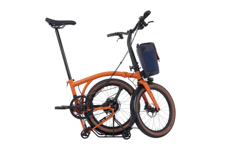 Brompton G Line 4 Speed SuperRoll Bar Control 2026 Electric Folding Bike - Orange-2