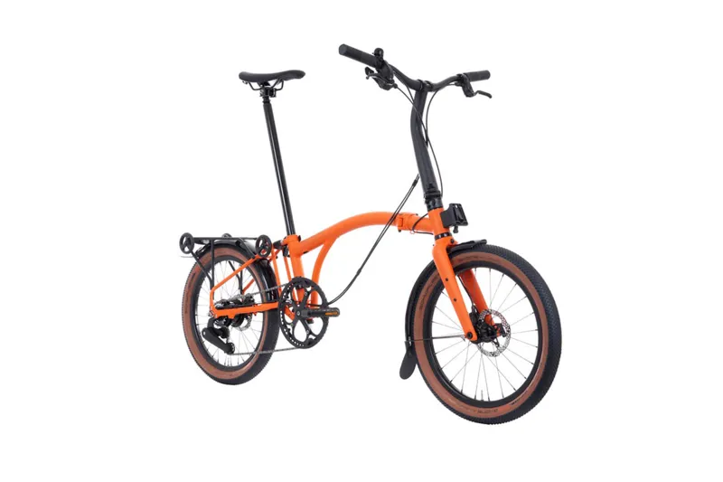 Brompton G Line Roller Frame 2026 Gravel Folding Bike  - Orange-1