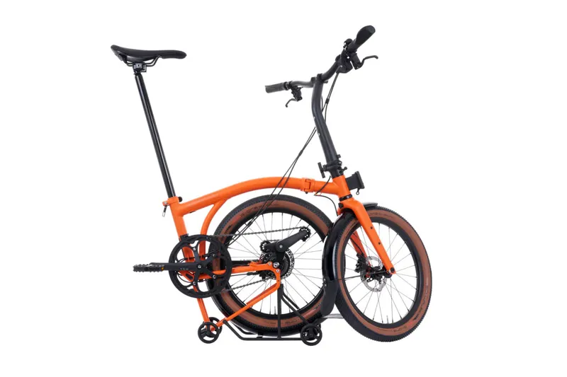 Brompton G Line Roller Frame 2026 Gravel Folding Bike  - Orange-2
